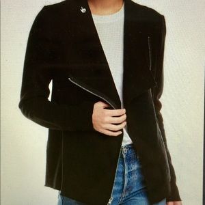 Michael Stars Raw Trim Women’s Black Jacket / XS